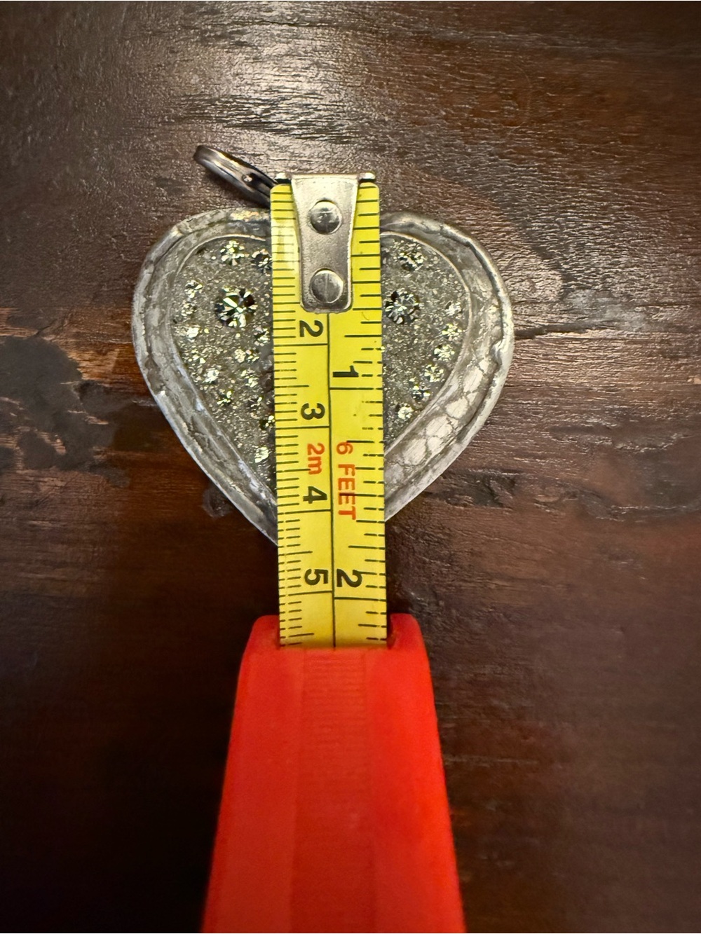 Artisan Hand Soldered Heart Pendant by Three Birds Studio - Vintage - Picture 4 of 5